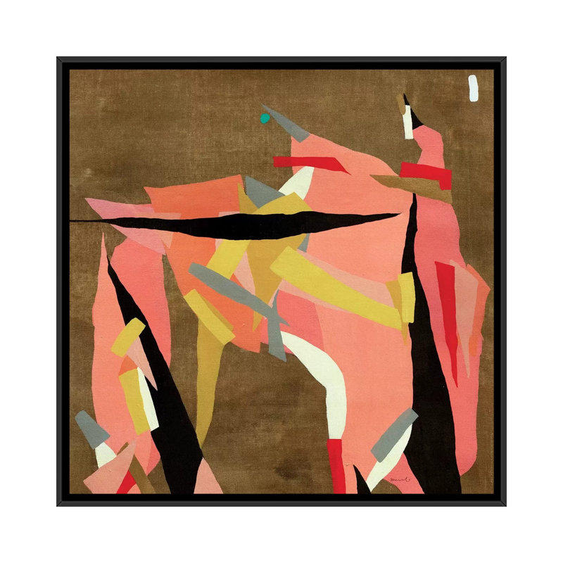 Toro - Painting on Canvas, Black Framed, 66.04 cm H x 66.04 cm W