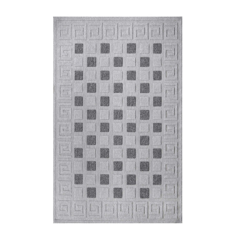 Tapis intérieur / extérieur Mayura, Rectangle 6 pi x 8 pi 10 po