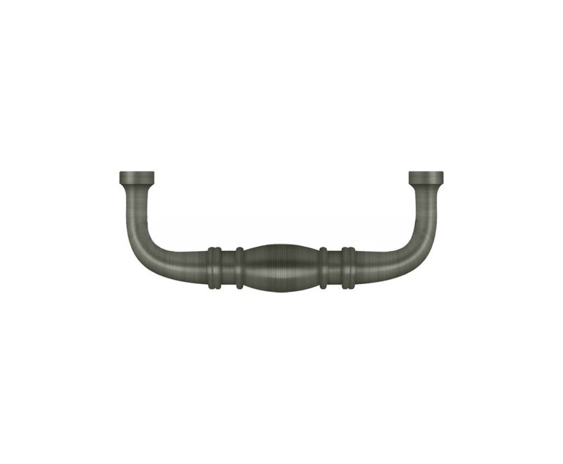 Colonial 1 Center to Center Bar Pull, Antique Nickel