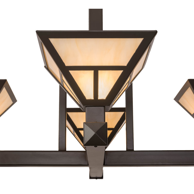 Kidsgrove 4 - Light Chandelier, 42" H x 12" W x 12" D