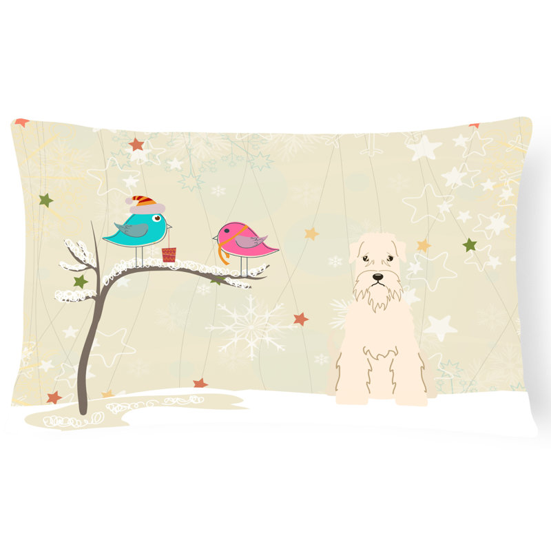 Coussin lombaire intérieur/extérieur uni moderne christmas