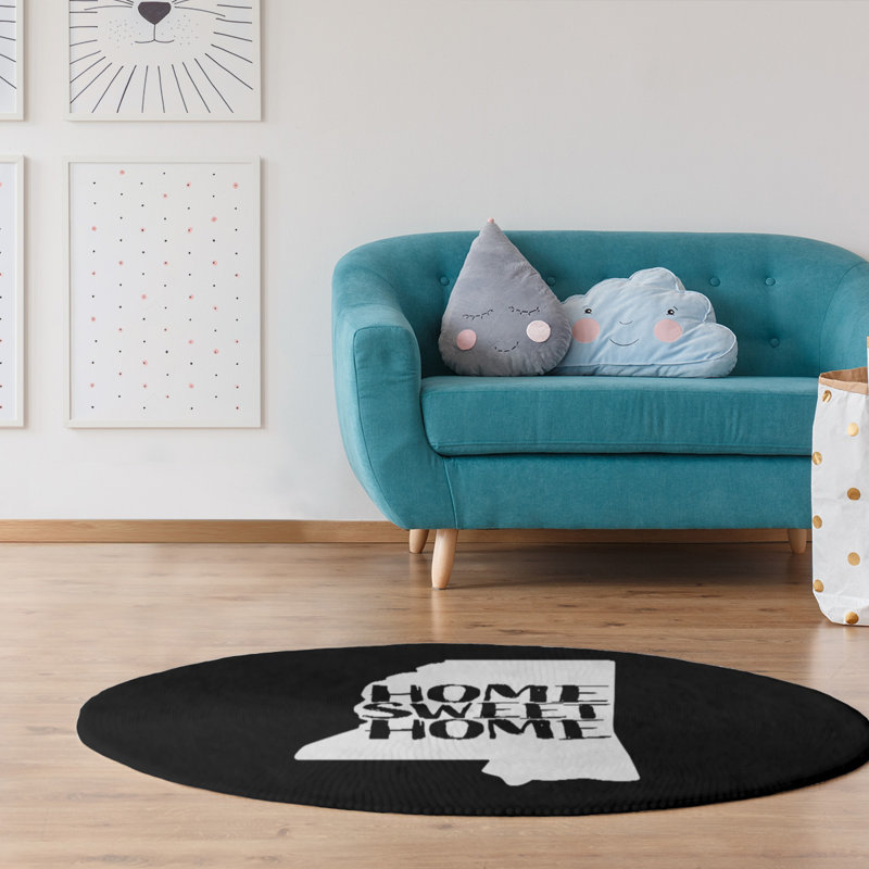 Tapis en poly-chenille mississippi à la maison
