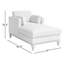 Chaise longue rembourrée Pera-1800495243