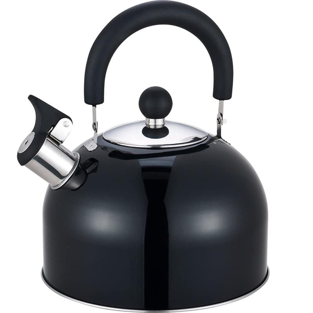 Belfry Kitchen Orrum 2.64172L Stainless Steel Whistling Stovetop Tea Kettle