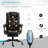 7-Point Vibrating Massage Office Chair With Reclining Back-1245798223