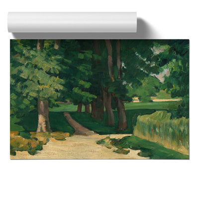 Cezanne - Allee Im Jas De Bouffan by Paul Cezanne - No Frame Painting