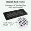 AIR RETURN 3"x10" Duct Opening | Heavy Cast Aluminum Air Grille (5"x12" Overall) | Powder Coated-107105913-102385382