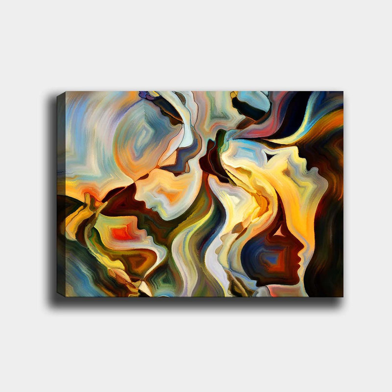 Peinture sur toile tendue