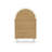 Arched 3-Shelf Bookcase