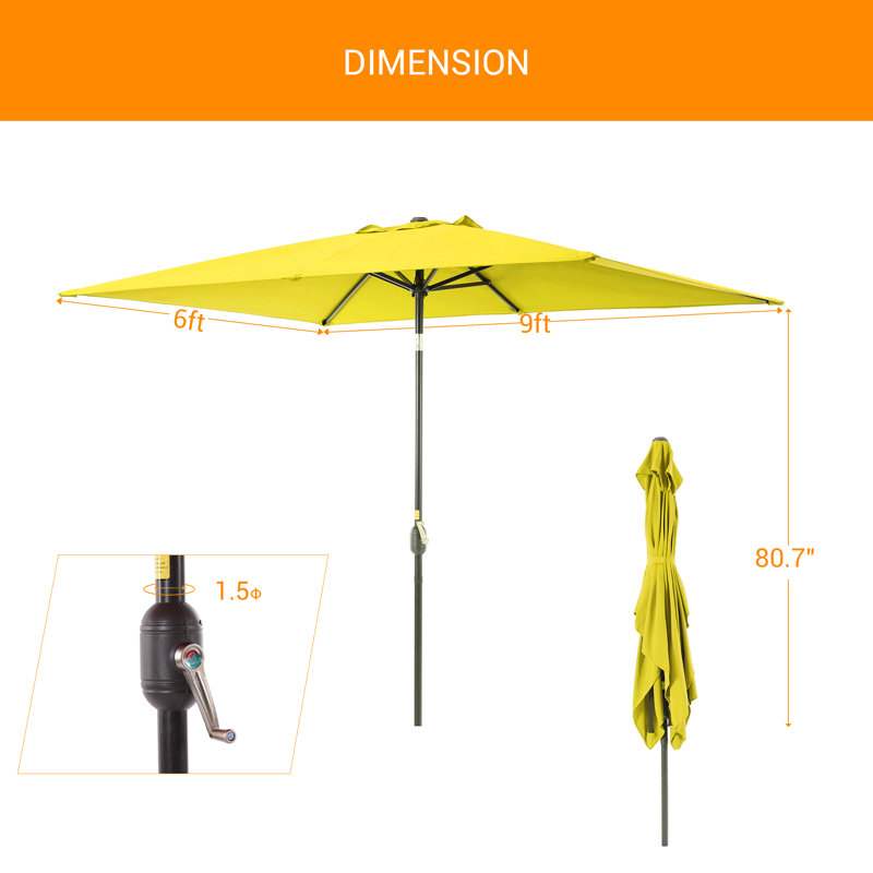 Parasol 72 po Rukia, Jaune