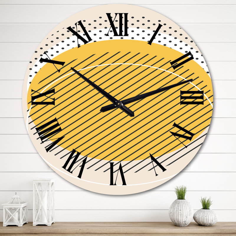 Horloge murale Minimal 20S Bauhaus, Très grand