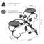Altamont Iron Plant Stand 4 Tier Set of 2-1905372951