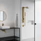 Gardenia 39" H X 4" W 2-Jet Shower System with Hand Wand - Requires existing shower head connection