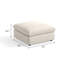 Repose-pieds modulaire rembourré 34 "Sheley Cloud-131258106-133139182