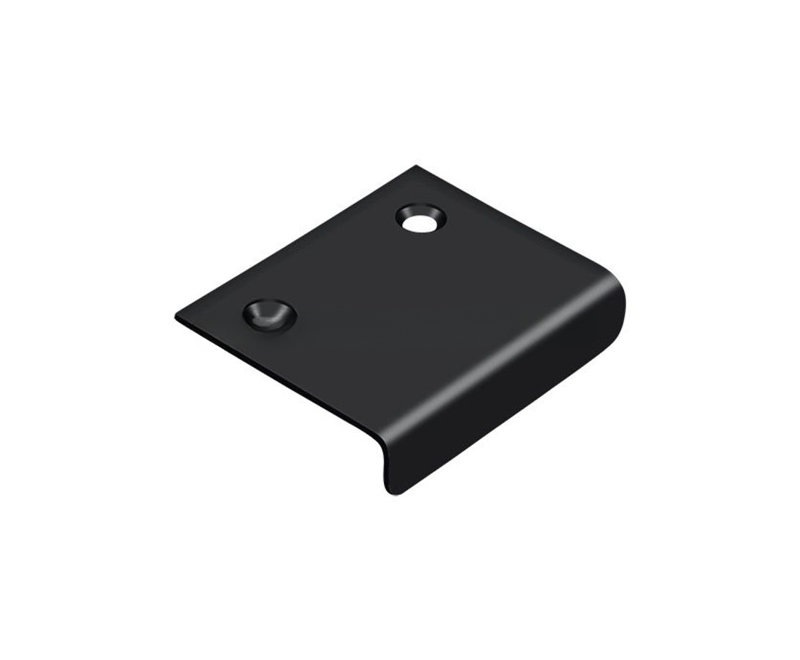 2 Center to Center Cup Pull, 2", Painted Black