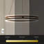 Luminaire suspendu moderne à roulettes Art Light