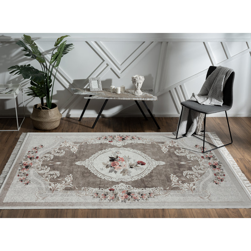 Wortman Oriental Area Rug, Rectangle 160cm x 230cm