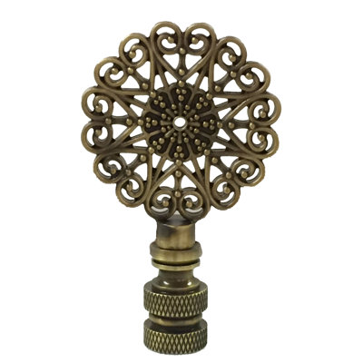 Faîteau lampe filigree festée