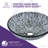 ANZZI Gardena 16.5'' Verdure Silver Tempered Glass Circular Bathroom Sink
