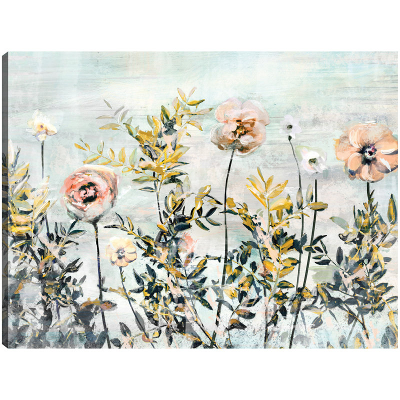 "Jardin du matin" par Studio Arts, reproduction d'art sur toile, Toile tendue, H 11 po x l 14 po x P 1,5 po