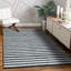 Tapis gris foncé / blanc Pacer-719683304
