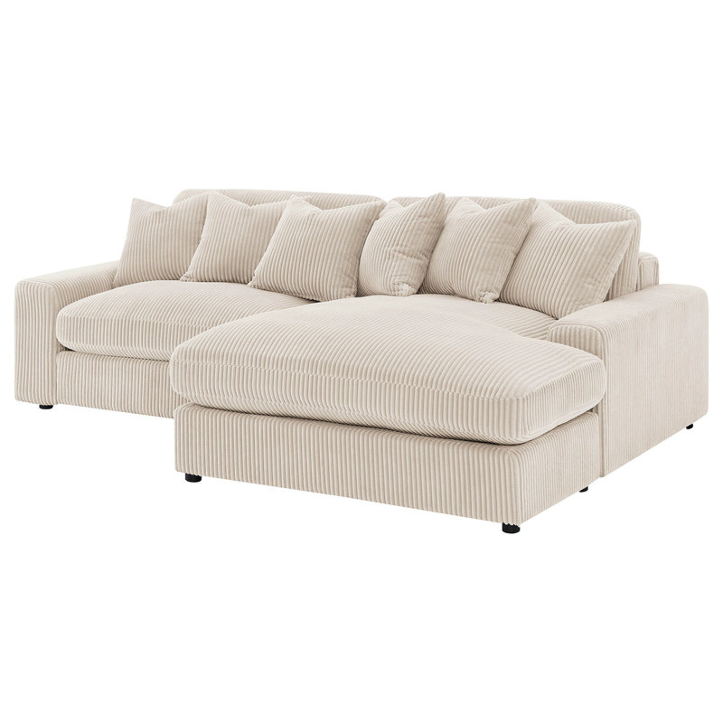 Upton Sand Reversible Sectional Sofa