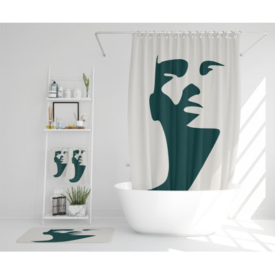 Natashua Polyester Shower Curtain Set