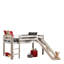 Pino Mid Sleeper Loft Bed-442242178-473971335