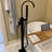1 Handle Clawfoot Tub Faucet with Diverter-67246368