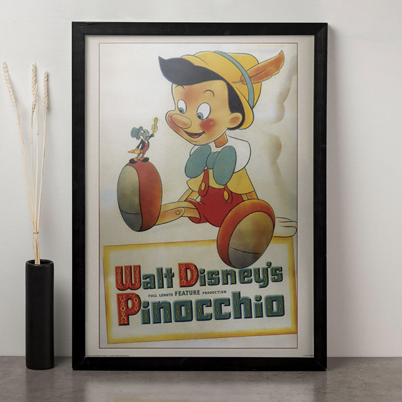 Pinocchio Conscience - Picture Frame Graphic Art
