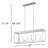 Agawam 6-Light Dimmable Steel Linear Pendant-1693998920-1693998924