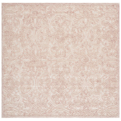 Abdihafid Trace 101 Area Rug In Ivory / Pink