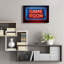 «Geme Room Neon» par Rey Klimt, art mural en verre acrylique, 24 po x 16 po