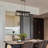 Brixtyn 5 - Light Matte Black Square/Rectangle Pendant