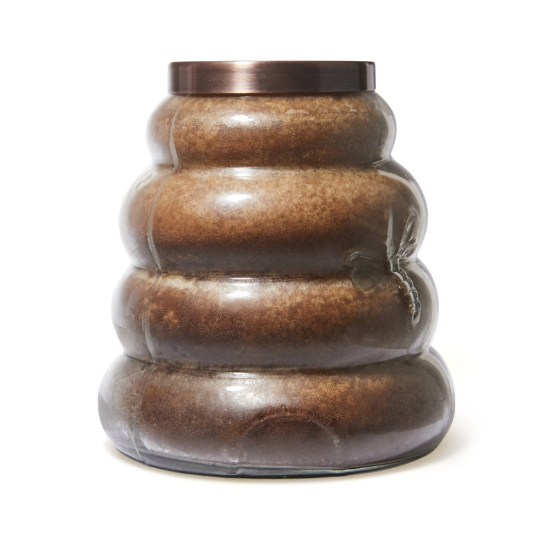Bougie pour pot à praline miel