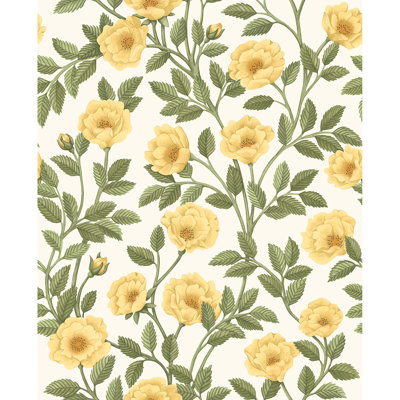 Hampton Floral Wallpaper Roll