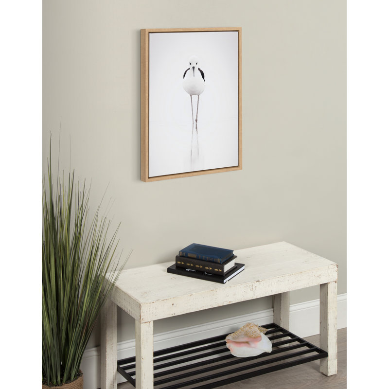 «Seagull» par Simon Te, reproduction d'art sur toile encadrée