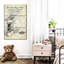 Ensemble de 3 citation sur toile Winnie The Pooh Braver-997450759