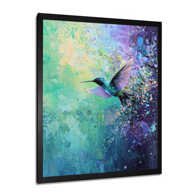Hummingbirds Wings - Hummingbird Wall Art Living Room