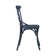 Jamil Cross Back Stacking Side Chair