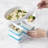 YouCopia FreezeUp Freezer Food Block Maker for Soup and Leftovers, 2 Cup, 2-Pack