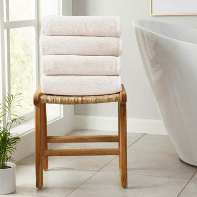 100% Cotton Textured Bath Sheet