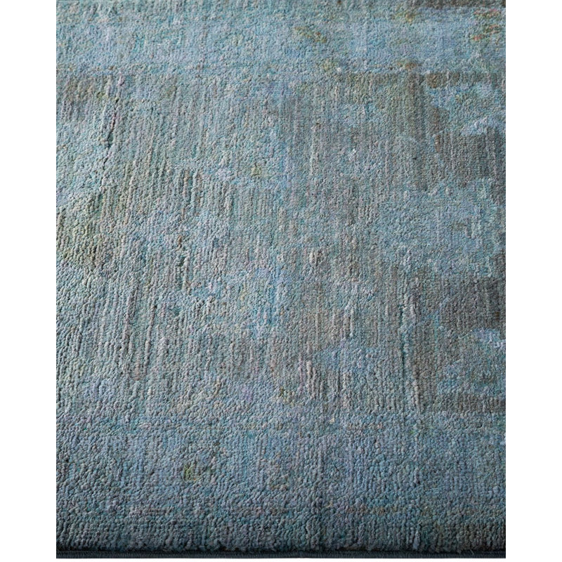 Tapis unique gris 2 pi 4 po x 16 pi 2 po Zaheir