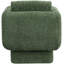 Fauteuil d'appoint pivotant en tissu Alessandra Chenille-88357516