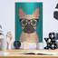 «French Bulldog Teal» par Debbie Gray-1493473019