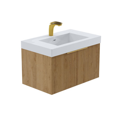 30" Single Vanity Set, Base, Resin Top