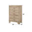 Commode 5 tiroirs en bois Mel-319269270