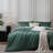 MooMee Duvet Cover Set Silky Sateen Look Luxury Sheen Zipper Closure & 8 Interior Ties 100% Long-Staple Cotton 600TC -105272389-105272388