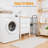 Metal Rolling Laundry Hamper with Handles