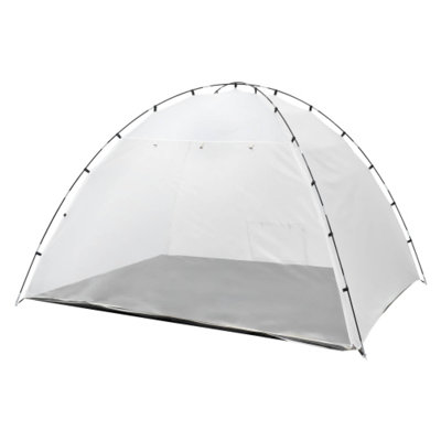115.35X90.55X74 Inch Portable Paint Booth Tent With Built In Floor For Furniture Cabinet Projects